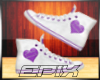 E ~ w-Purple Converse