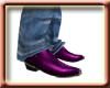 !S Violet Cowboy Boots