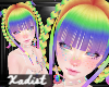 {X} Rainbow Pride Braids