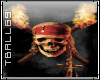 pirates skull sticker