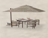 Patio Table BF/Brown