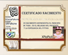 Certificado NacimientPIO