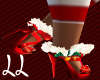 |Christmas heels.|