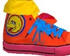 Kids yellow puppet shoes