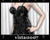 [V7] Black DressTop