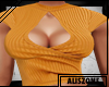 [AZ] Ribbed Crop Top Yel