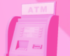 $ Pink ATM
