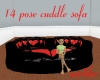 14 pose cuddle sofa