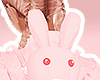 Pink Bunny Backpack