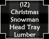 Snowman Head Tray Lumber