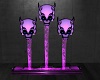 purple waterfall skulls