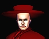 Bishop hat - red