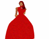 red sparkle gown