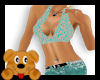 !A! Halter Peach N Teal