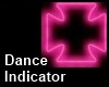 Dance indicator Pink