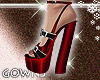Christmas red heels