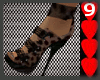 J9~Leopard Shoes Brown