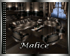 *M* Bronzed Couch