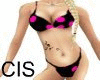 CIS*black&pink bikini