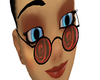 Rose lens Glases