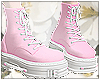 R. pastel boots pink