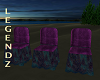 Purple Wedding Chairs