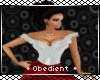 -O- red&white..GOWN