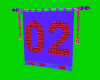 Banner Square E1 Finial