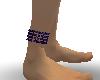 (AR) anklet for Amethyst