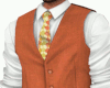 Orange Vest w/Tie