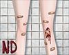 Band-aids legs