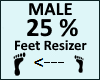 Feet Scaler 25%