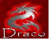 silver/red dragon