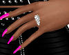 Engaged Diamond Ring L