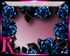 *R* Blue Roses Frame