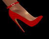 Pin-Up Pumps Red