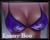 *Glam Purple Bikini Top