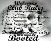 Welcome Club Rules Large