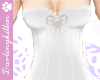 White Silk Corset