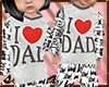 Couple kid love dad M