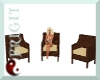 {TFB} 3 Wicker Chairs