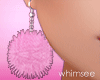 Brat Fur Earrings