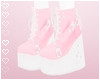T! Tomb Boots - Pinku