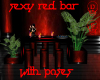 Sexy red bar 'w poses