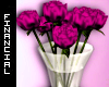 Pink Roses Vase