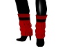 QMV Red Black Boots