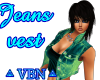 Veste jeans bicolor MV