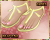 Minnie sandals yellow