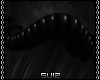 [S]Black PVC Demon Horns