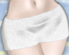 Fur Skirt White